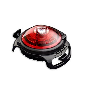 Orbiloc Dog Dual lygte, Rød