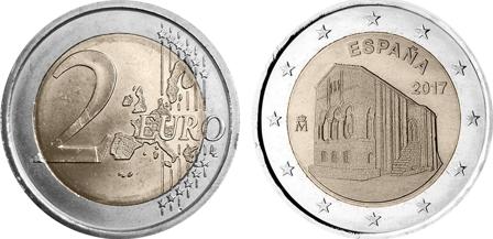 Spanien 2017 - Kirker i Kongeriget Asturien - 2 euro mønt