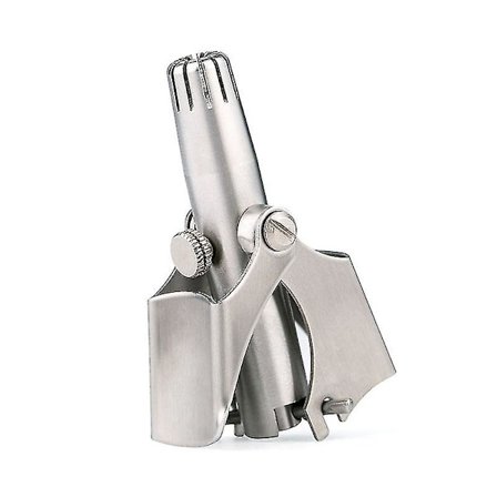 Nenäkarvanpoistaja, kannettava käsikäyttöinen partakone, ruostumaton terä, manuaalinen nenäkarvanleikkuri