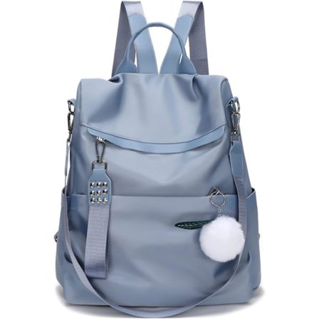 Mode Ryggsäck för Kvinnor Lättvikts Nylon Ryggsäck Stöldskydd Vattentät Ryggsäck Vardagsryggsäck Stor Ryggsäck Handväskor