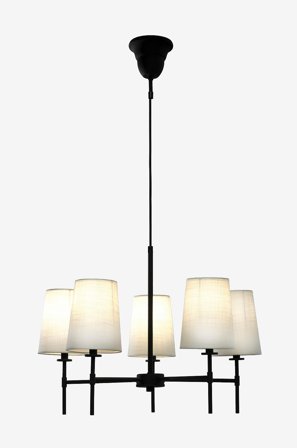 Aneta Lighting - Riippuvalaisin Verbier - Musta - Riippuvalaisimet - - Homeroom