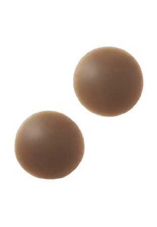 Å WOMAN Nipple covers silikon large, 1 par Tillbehör Brun ONESIZE