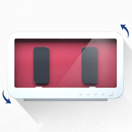 Toalettskärm Mobiltelefonbox Vattentät Smartphonebox