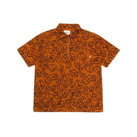 HUF T-Shirts Orange, Herre Skjorter, Størrelse: M