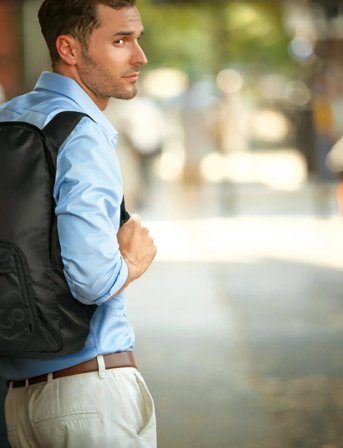 Go Travel Lightweight Foldable Backpack Rpet - Black - ONE SIZE