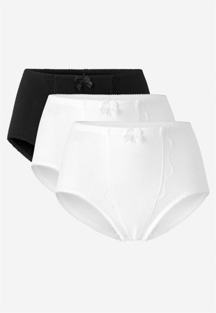 Cellbes of Sweden - Trosa 3-pack - vit + svart - för damer - 46/48