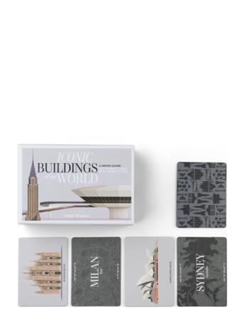 Memo Game - Iconic Buildings Home Decoration Puzzles & Games Games Monivärinen/Kuvioitu PRINTWORKS
