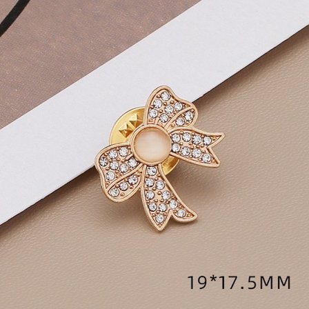 Rosettbrosch, damers exklusiva känsla, nischad nål, bröstblomma, exklusiva fasta kläder, kragnålstillbehör