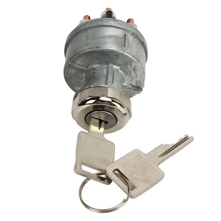 Tændingskontakt med 2 nøgler 6665606 Udskiftning til Bobcat læssere 310 313 322 440 530 533 630 631 MT50 MT52