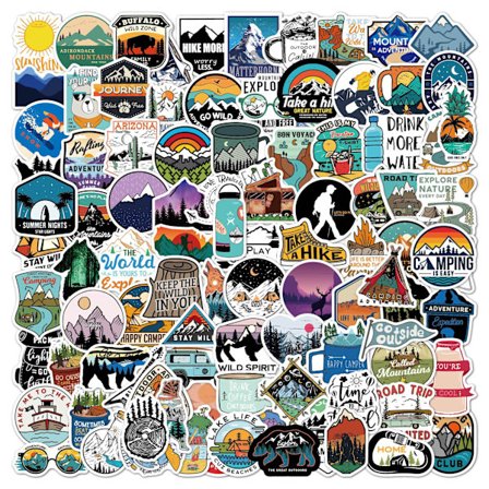 Camping Outdoor Graffiti DIY-tarrat