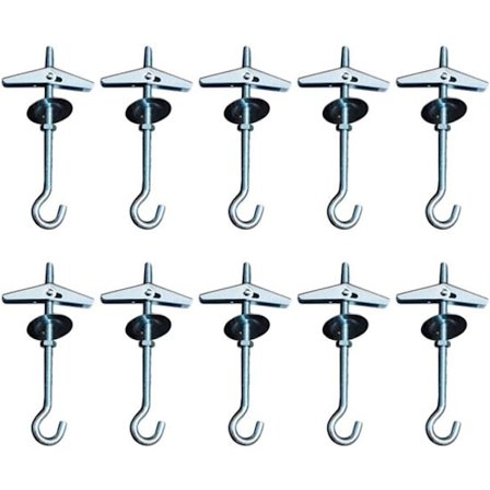 ING 10 kroge, loft gipsvæg monteringskroge, fjedre, plantekroge og ankre.