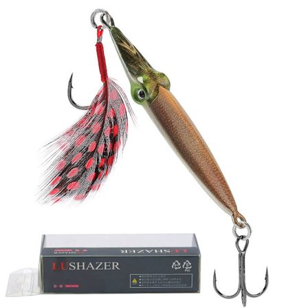 Fiske lokke Hard blekksprut Agn H H