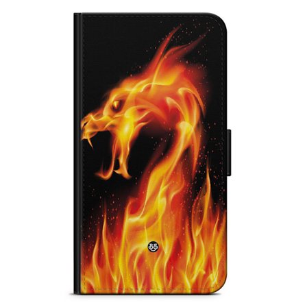 Bjornberry Google Pixel 7 Pro Fodral - Flames Dragon