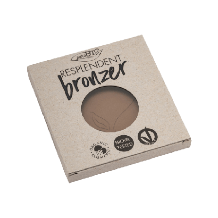 PuroBio Resplendent Bronzer Powder - Refill Rouge & solpuder Unisex Beige