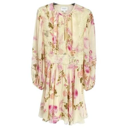 Giambattista Valli Pre-owned, Pre-owned Fabric dresses Beige, Dames, Maat:M