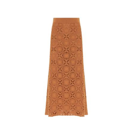 Beatrice .b Midi Nederdel Orange, Dame