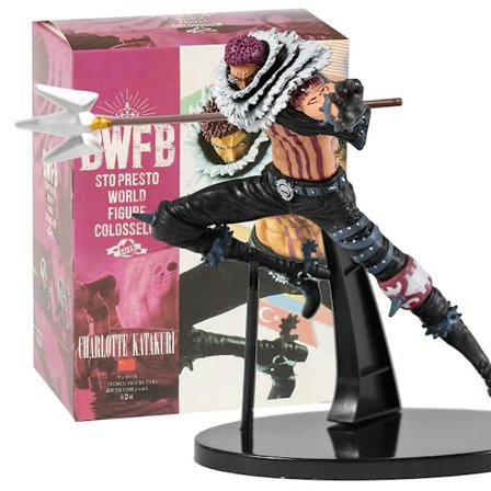 One Piece Charlotte Katakuri PVC Collection Model Anime Figur Leksak