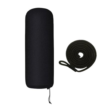 Båt Fenderdeksel Marine Støtfangere Deksel Beskytter Enkel å Installere Lett Tilbehør for Sentertau Rørstil Fendere