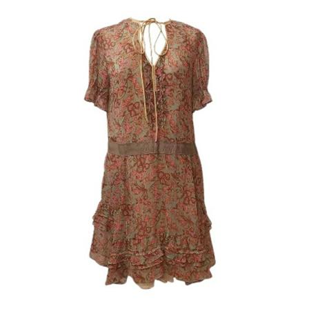 Coach Pre-owned Pre-owned Polyester kjoler Brun, Dame