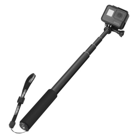 Universell Selfiepinne i aluminiumlegering med adapter, längd: 25-75 cm