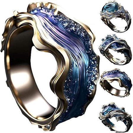 12-tommers retro veggklokke, vintage rund dekorativ