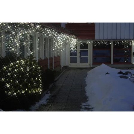 Istappsslinga i olika höjder- 180 LED - 6 meter - IP44