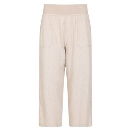 Mountain Warehouse Womens/Ladies Skye Linen Blend Capri 8 UK Be