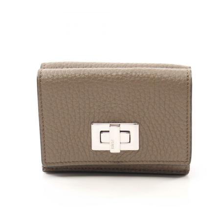 Fendi Vintage, Pre-owned Wallet Beige, Dames, Maat:ONE Size