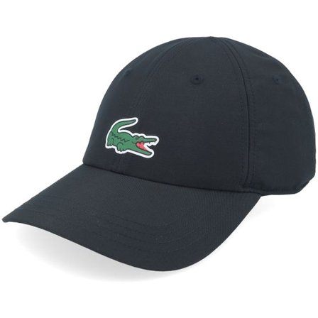 Lacoste - Svart unconstructed Keps - Black Dad Cap @ Hatstore
