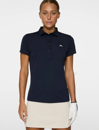 J. Lindeberg Cassie Polo - Navy - S