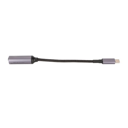 DC 5.5mmx2.1mm hona ingång till typ C hane PD laddningskabel 100W DC5521 till USB C-kabel med PD automatisk identifieringschip