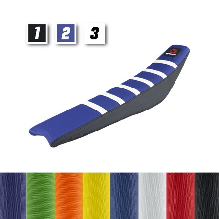 24MX Trefärgat Personaliserat Sadelöverdrag - Beta RR 430 4T 2015-2023