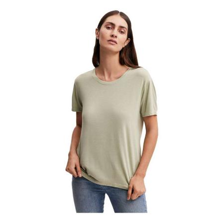 Denham, T-shirt Groen, Dames, Maat:M,Modal