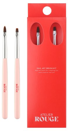 Atelier Rouge Nail Art Brush Kit, Makeup, Nail Art, Neglepensler