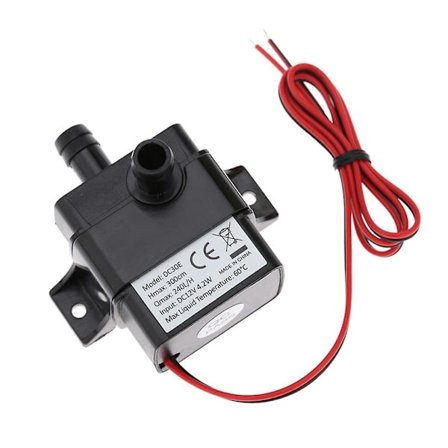 Vattenpump Dc 12v Tyst Borstlös Mikro Pumpar Tank Fontän Damm