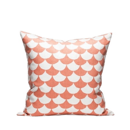 Littlephant Kuddfodral Big Waves 50x50cm Korall Kuddar Röd 50x50 cm