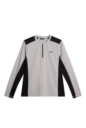 J.Lindeberg - Tomas Long Sleeve T-Shirt - Grå - Man - M