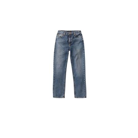 Nudie Jeans, Lofty Lo Jean Blauw, Dames, Maat:W29