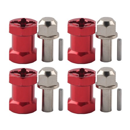 RC 17mm Hex Hjulnav Metalladapter for Traxxas Hsp Redcat Fjernkontroll Crawler