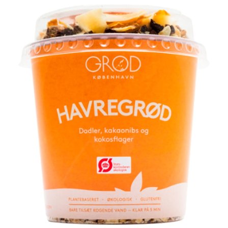 3 for 2 - Grød Copenhagen Havregrød Orange 71 g, Helse & Madvarer, Madvarer, Grød