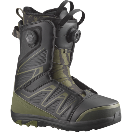 Salomon - Scarponi da snowboard Launch Boa Sj Boa - Black / Olive Night