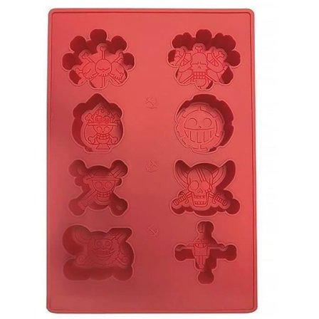 Ijsbak - One Piece - Hoveder - Rød - Silikone - One size