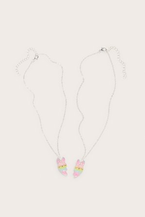 Kappahl | Vänskapshalsband 2-pack Silver ONE SIZE | Silver