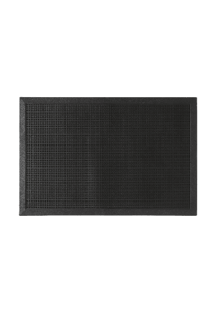 Åhléns Home Dörrmatta i gummi RUBBER 50x75 cm Mattor Svart ONESIZE