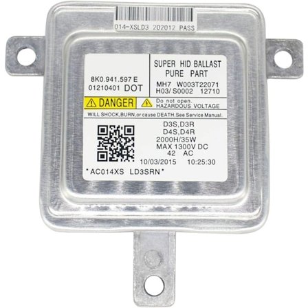 Bilfrontlykt HID Xenon Ballast kompatibel A3 A4 A5 8K0.941.597.E W003T22071 8K0941597E 8K0941597