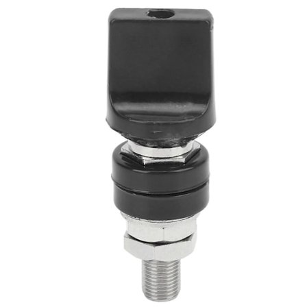 Højkvalitets 4mm messingterminal M10 højspændingsklemme fladt låg med