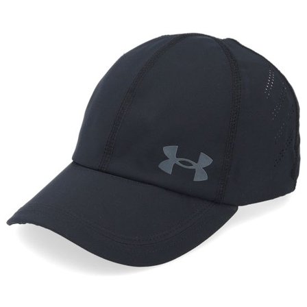 Under Armour - Svart unconstructed Keps - Women's Iso-chill Launch Black Dad Cap @ Hatstore