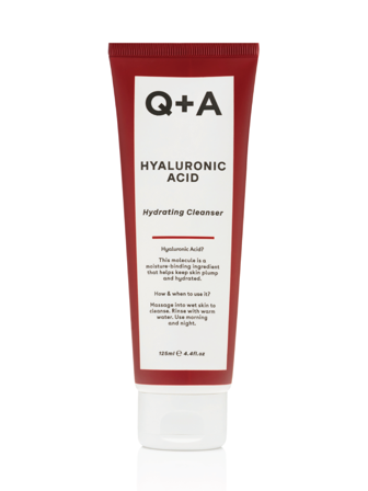 Q+A Hyaluronic Acid Hydrating Cleanser, 125 ml