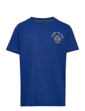 Tndanio S_S Tee T-shirts Short-sleeved Sininen The New