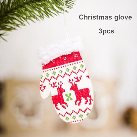 3st Juldekoration Xmas Tree Hängande förpackningsdelar